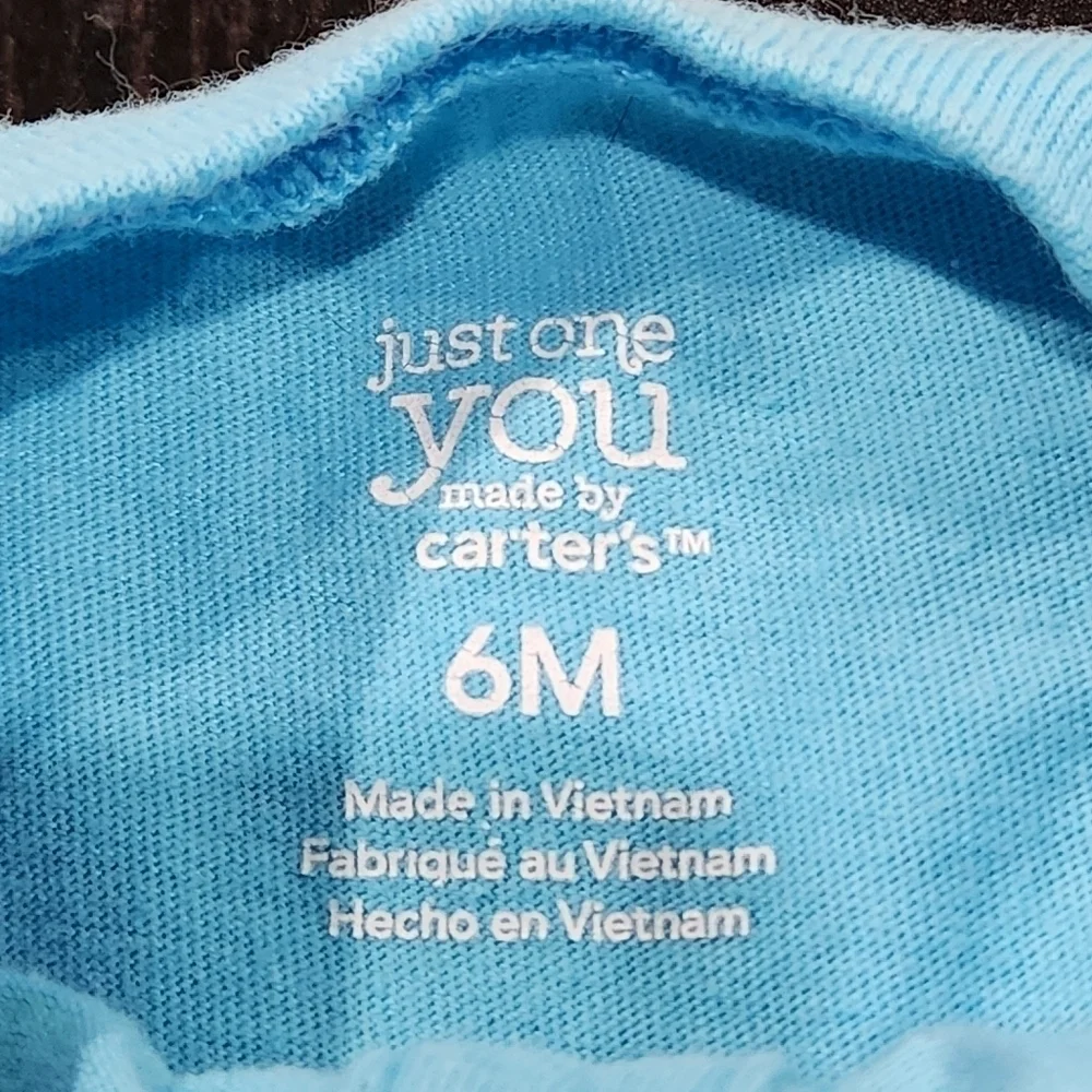Just One You By Carter's Toddler 2pc Short Sleeve Shirt & Shorts,Size 6M
